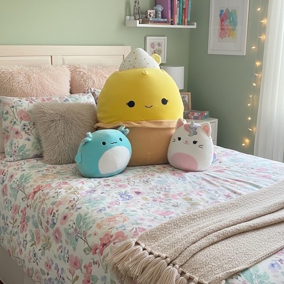 Squishmallows Other - Squishmallows Cream Plush Toy